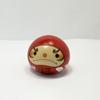 Usaburo Wooden Kokeshi Doll Daruma Red 5cm Tall Small Size Made In Japan