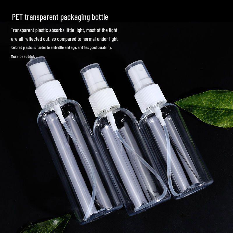 Набор портативных бутылочек-спреев с мелким распылением для спирта и макияжа