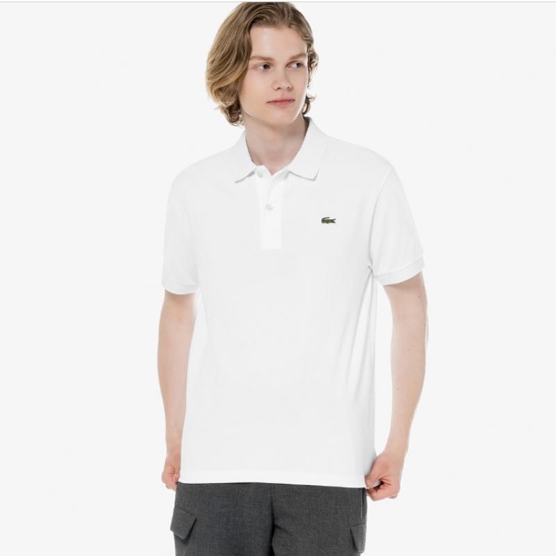 Lacoste Мужское поло с коротким рукавом базового кроя French Regular Fit Ph731e 53n 001
