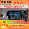 9-дюймовый Android 14 для Mitsubishi Outlander 3 GF0W GG0W RHD 2012 - 2018 автомобильное радио Авторадио Навигация GPS ADAS SWC Мультимедиа 4G