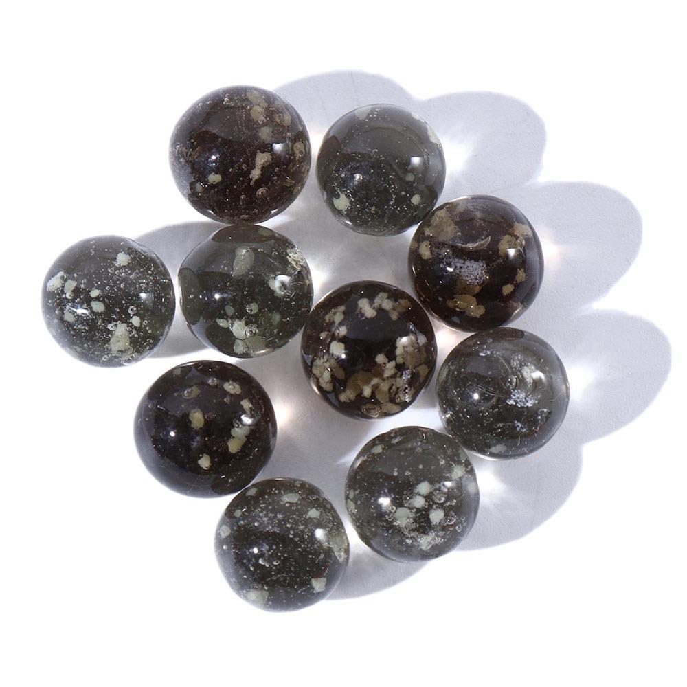 10pcs/pack Non-porous Fish Tank Glass Ball Glow in The Drak Transparent Crystal Beads  Parent-child