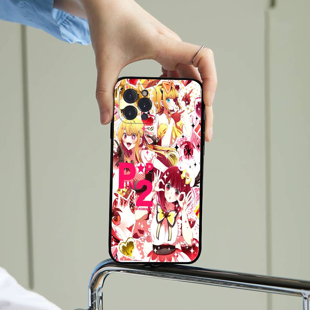 Anime Oshi No Ko Phone Case For Iphone 17 16 15 16e 14 13 12 11 Pro Max Plus Case Cover Coque