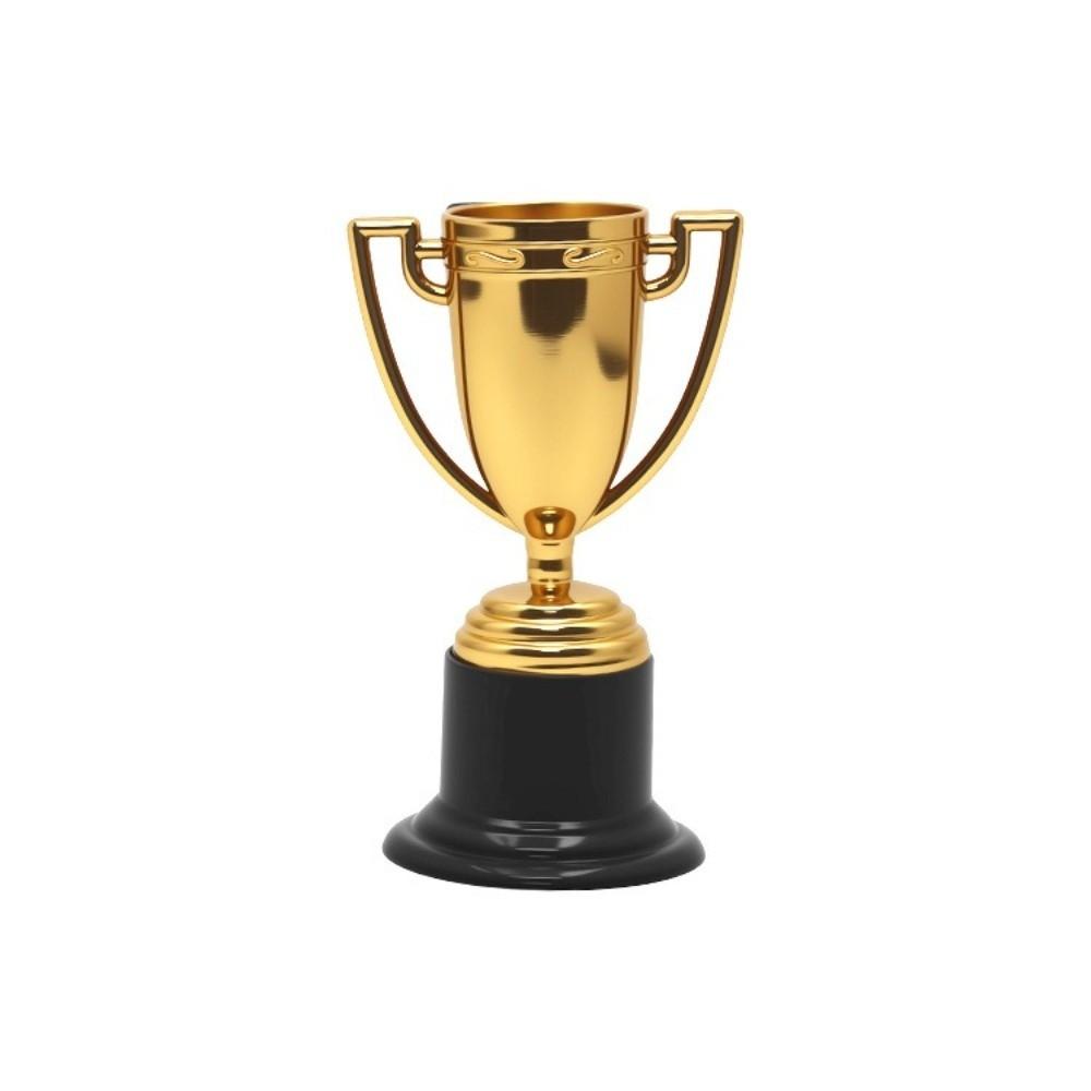 Plastic Material Mini Trophy Set Gold Color Children's Trophy Awards  Kindergarten Rewards