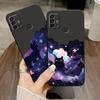 Phone Cover Case for Motorola Moto G53 G30 G52 G60s Edge 20 Pro 30 Lite G71 G32 G50 G22 Edge40 G51 G73 Black Cat Starry Night