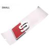 QR5 for M5 Sline S3 S4 S5 S6 S7 S8 R8 Small Big ABS Car Stickers Rear Trunk Badge Emblem Whole Body Decal Refitting Decoration