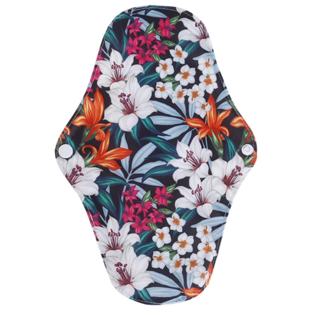 Многоразовые гигиенические прокладки с углеволокном 6 шт в наборе + непромокаемый чехол