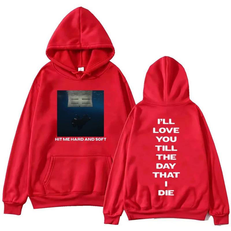 Толстовка для мужчин Billie Hit Me Hard and Soft