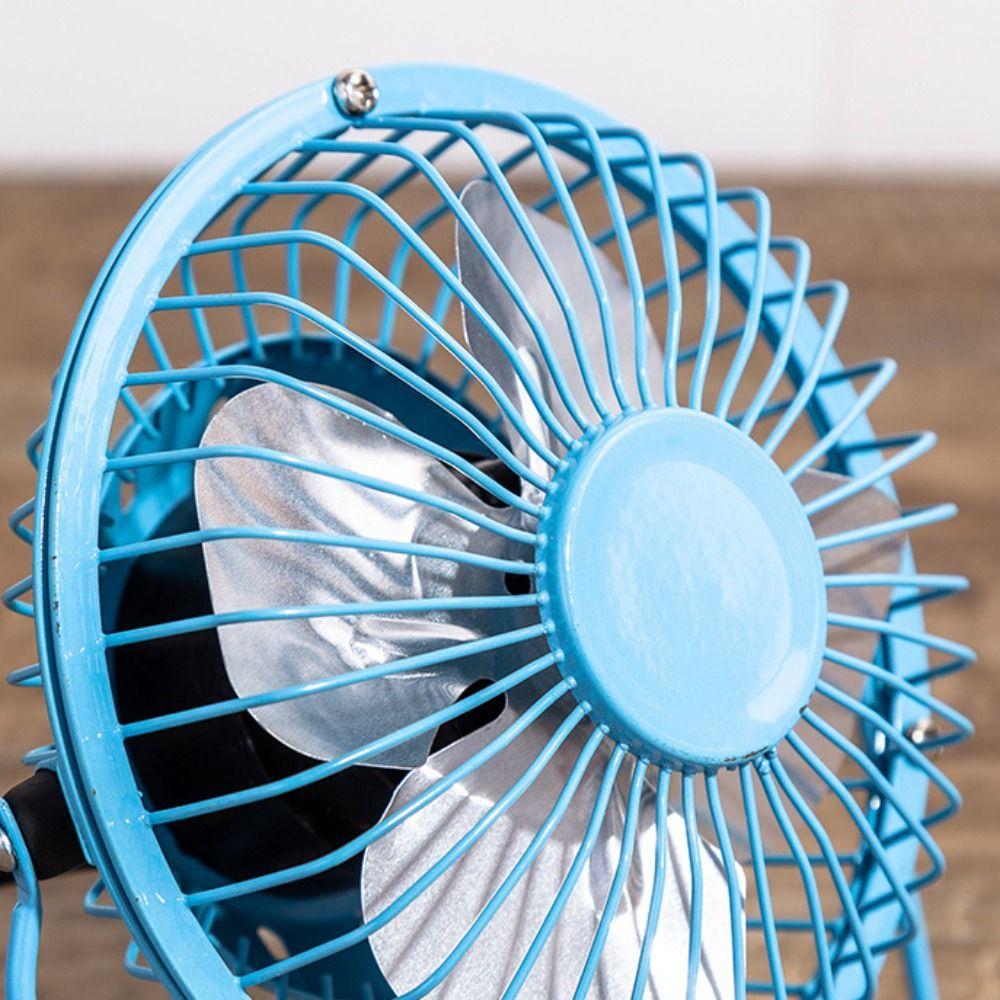 Ferroalloy Mini USB Fan 4 Inch Cooling Fan Portable Silent Breeze Fan  Travel