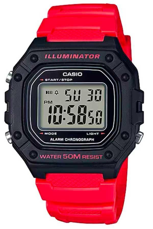 Casio W-218H-4B Men's Watch + Box