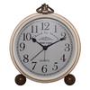 Retro Table Clock European Style Vintage Silent Alarm Clock No Ticking Quartz Desk Clock