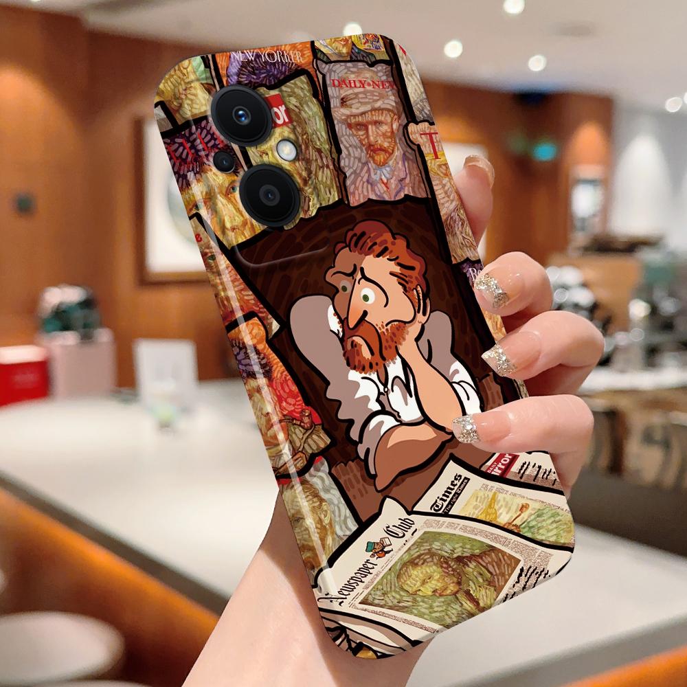 Все включено Пленка Чехол для телефона Мультяшный Модный дизайн Жесткий Чехол Полная защита Защита камеры для OPPO A60 A96 Reno12 Realme C53 C75