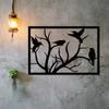 1pc Metal Standing Bird On Branch Wall Art Modern & Elegant Metal Wall Decor Stylish Addition To Any Room Perfect Gift Idea