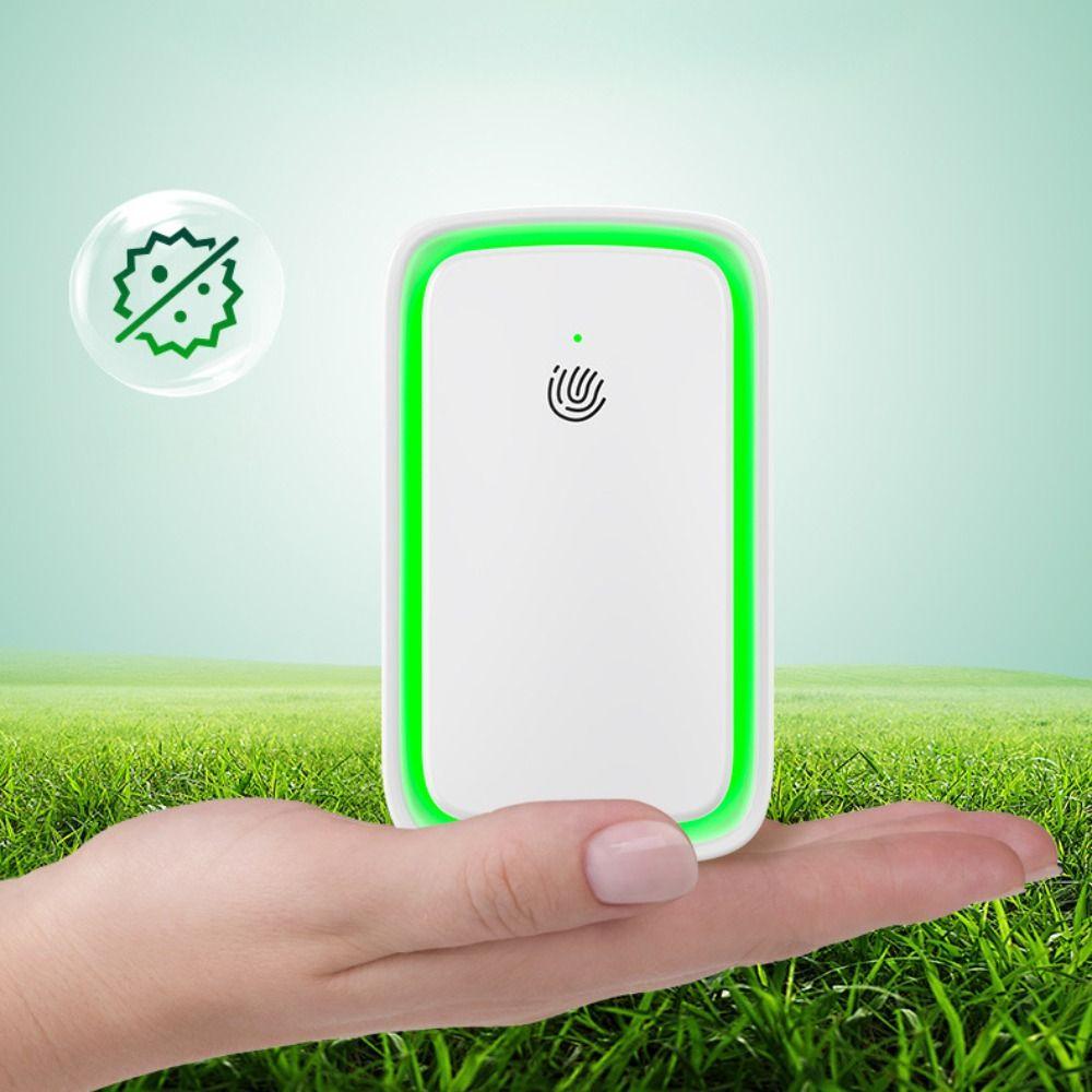 US UK EU Plug Air Cleaner Small Negative Ion Generator Odor Removal Air Ionizer  Basement