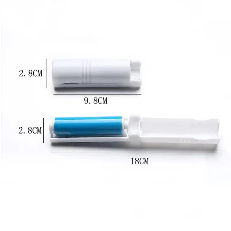 1 шт. Роликовое устройство для удаления волос, Портативное, Моющееся, Липкое, для одежды, Пылесборник для волос, Мини, Складная липкая щетка для удаления ворса