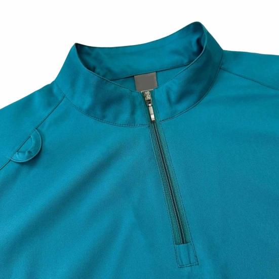 2Pcs Nurse Uniform Scrubs Set for Nurse Doctor Hospital Staff Jogger Suit with Multi Pocket Top Pants Stretchy Comfortable Workwear for Medical