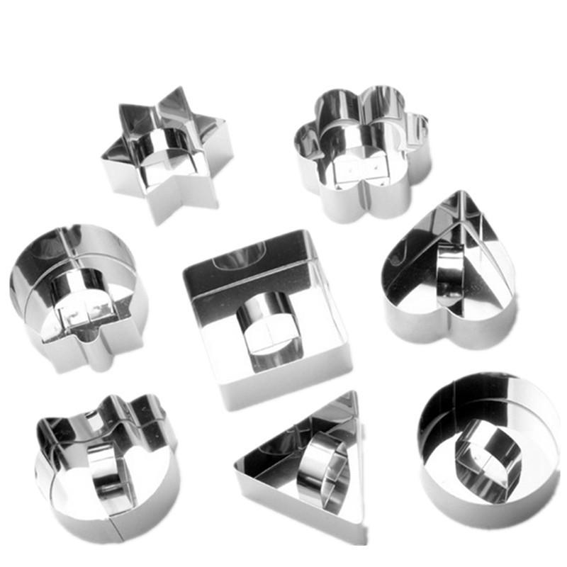 Кольцо для мусса из нержавеющей стали для торта и суши с толкателем