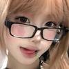 Square Frame Glasses For Women Men Anti Blue Light Glasses Girls New Fashion Style Eyeglasses Frame