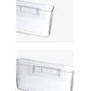 Transparent Wall Storage Box Wall-Mounted No Punch Bedside Racks Organizer Box