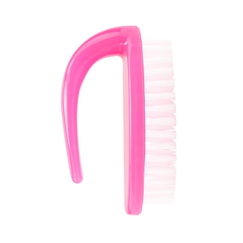 1Pcs Nail Brushes Nail Art Manicure Pedicure Soft Remove Dust Powder Cleaning Brush Tools Transparent Horn Brushes