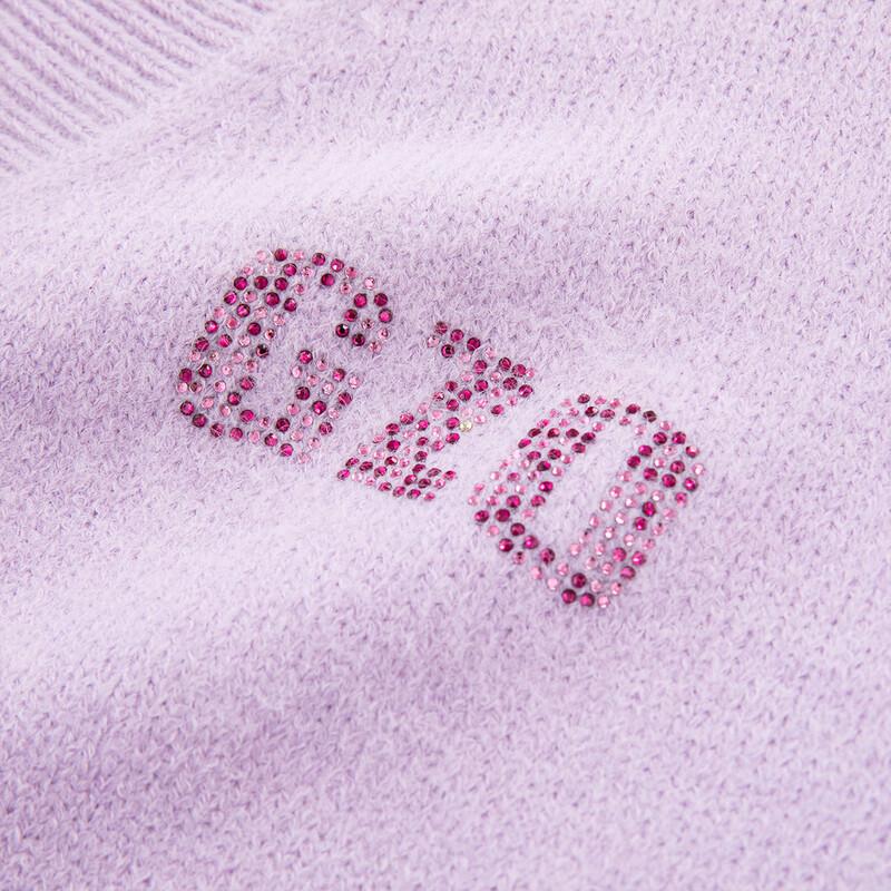 Женский кардиган-свитер GROUND ZERO с V-образным вырезом и стразами