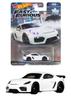 Hot Wheels Fast Furious Porsche 718 Cayman GT4 года и HKD20 Белый & - [3 вверх]