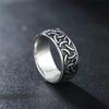 Nordic Stainless Steel Viking Ring Men Amulet Retro Odin Celtics Knot Trinity Rings For Men Fashion Jewelry Gift Wholesale