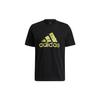 Essential Trefoil Round Neck Sports T-Shirt Men Tops Black GL3699