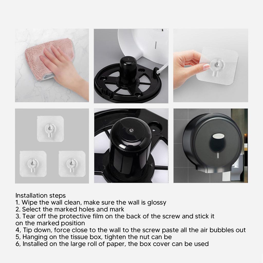 Диспенсер для туалетной бумаги, водонепроницаемый, настенный, для рулона Jumbo, с держателем для салфеток, аксессуар для ванной комнаты