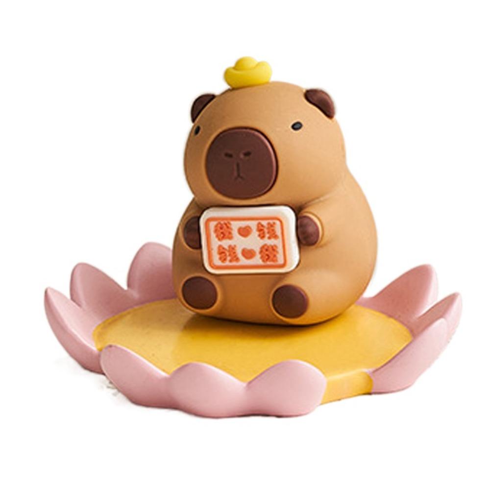 Держатель телефона Капибара Модель Игрушка Декор стола Фигурки животных Декоративные подарки