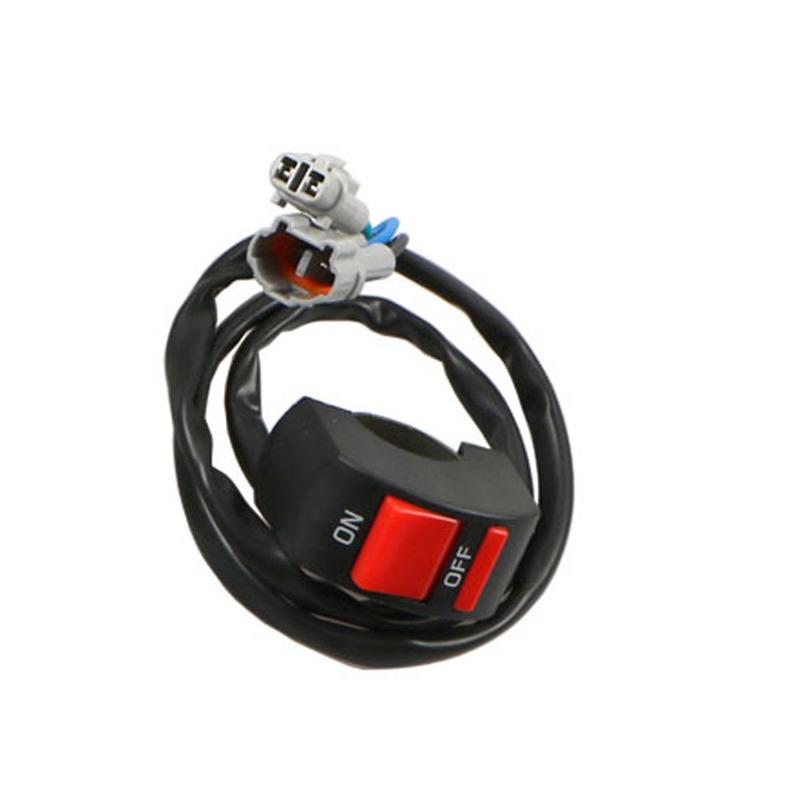 60W Motocross LED Light Wiring Harness Plug-Play Headlight Assembly For KLX110 CRF110 TTR110 YZ250F Dirt Bike Pitbike Handle Bar