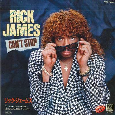 Пластинка 7 дюймов RICK JAMES - Can't Stop / Oh What A Night (4 Luv VIPX1810 MOTOWN 1985 Япония Soul/Funk Б/у
