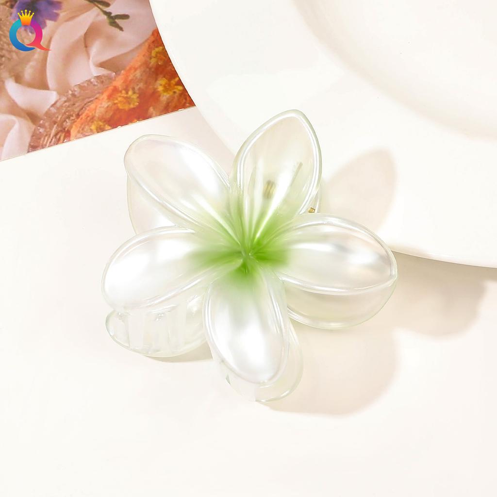 Fashion Bauhinia Egg Flower Hair Clip Back Head Bun Grab Clip Shark Hair Clip Accessories