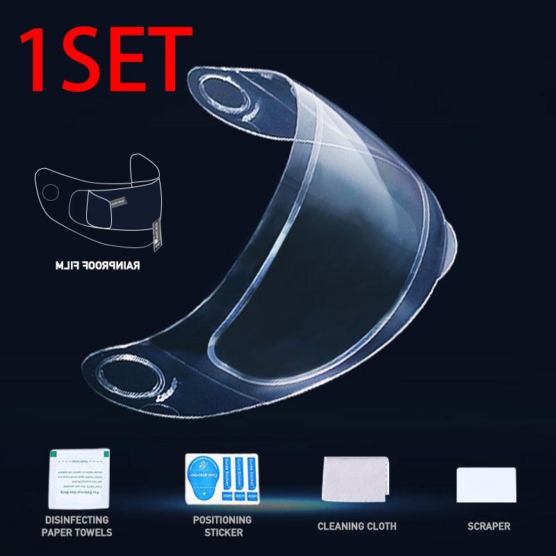 Универсальные мотоциклетные аксессуары Визор для шлема Прозрачный патч против запотевания Подходит для линзы шлема Breaker Пленка против запотевания Ветрозащитные наклейки для линз HD Vision KTY