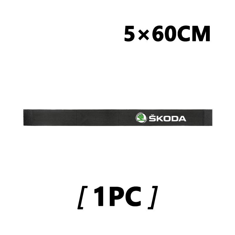 WLNQ1 For Skoda Car Trunk 50/60cm Nylon Velcro Strap Accessories Elastic Organizer Belt Storage Fabia Kamiq Superb Scala Enyaq-iV MK3