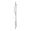 Шариковая ручка Rotring 800 на масляной основе, Серебристая, Оригинальный продукт
