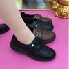 Super Soft Leather Beef Tendon Sole Women's Shoes Soft Sole Soft Surface Non-slip Casual Versatile Middle-aged and Elderly Single Shoes