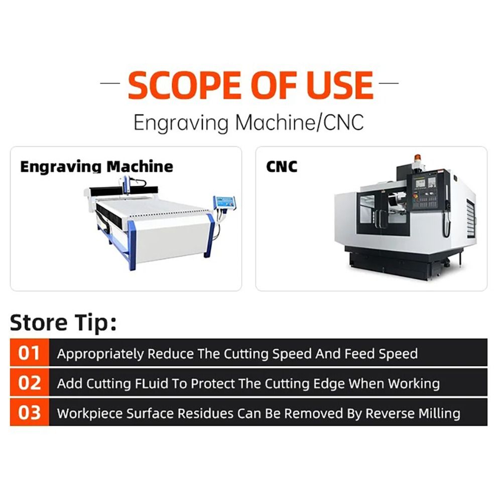 Фреза HSS M2 HRC65 Сплавная твердосплавная фреза Новая спиральная фреза Алюминий Нержавеющий металл