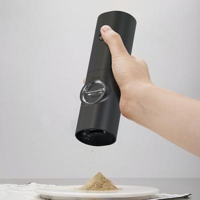 Электрическая мельница для соли и перца Yousheng с питанием от батареи, автоматическая мельница для соли со светодиодной подсветкой для кухни, барбекю
