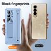 Yousheng Чехол для телефона Samsung Z Fold 6 PC Shell со слотом для стилуса, пружинным шарниром для защиты и встроенной подставкой, полноразмерный чехол с закаленным стеклом