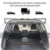 Car Dog Barrier Net with Hooks Durable Dog Car Safety Barrier Net Reusable Foldable Car Dog Fence Barrier Practical Universal