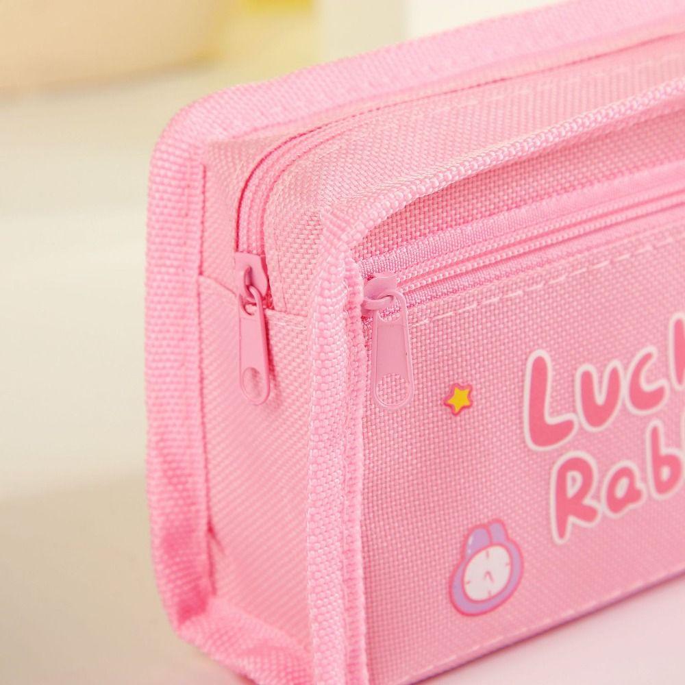 Большой вместительный органайзер для канцелярских принадлежностей, мультяшный пенал, симпатичная сумка для ручек