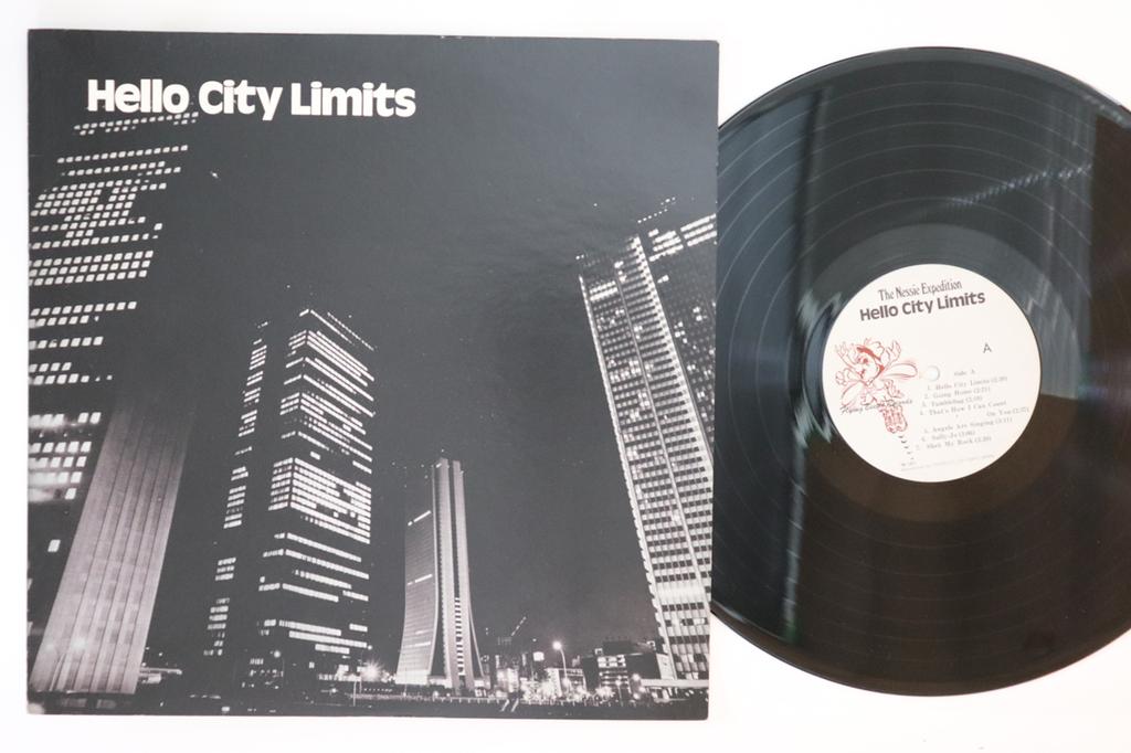 LP Record NESSIE EXPEDITION - Hello City Limits FB1001 FLYING BEETLE 1976 Japan Japanese Pop/Rock Used
