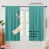 2pcs 2D Flat Printing Drapes Hand Holding Flowers Grow Pace Fabric Without Electricity All Season Party & Holiday Decor Use for