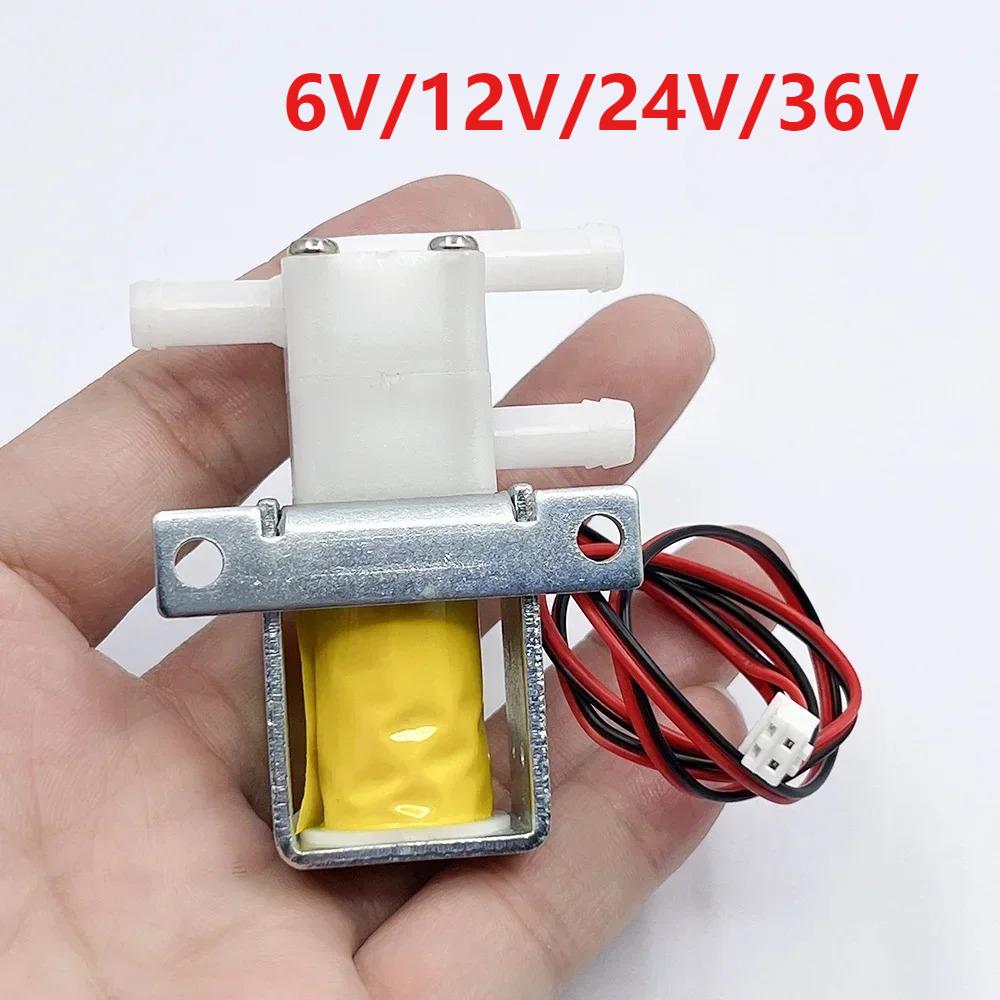 1 шт. 2-позиционный 3-ходовой электрический соленоидный клапан DC6V/12V/24V/36V НЗ НО для управления потоком воды/воздуха