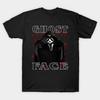 Asian Size Cotton Unisex Tshirt Print T-shirt Ghost Halloween Spooky, Ghost Face T-shirt No-Cut Print Regular Fit