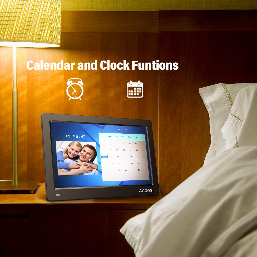 Andoer 15.6 Inch Digital Photo Picture Frame FHD 1920*1080 IPS Screen Support