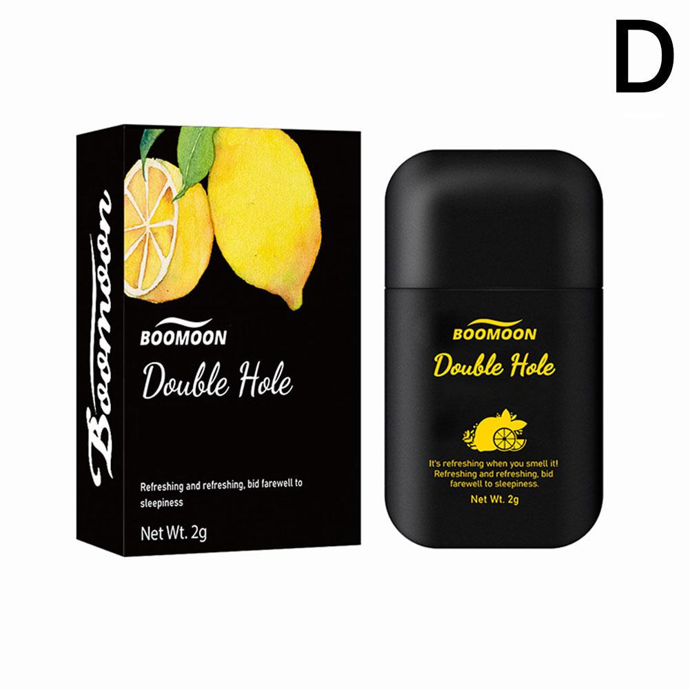 1/3/4PCS New High-end Vital Refreshing Energizing Aromatherapy Nasal Inhaler Fruit Essential Oils Boost Work Focus & Energy