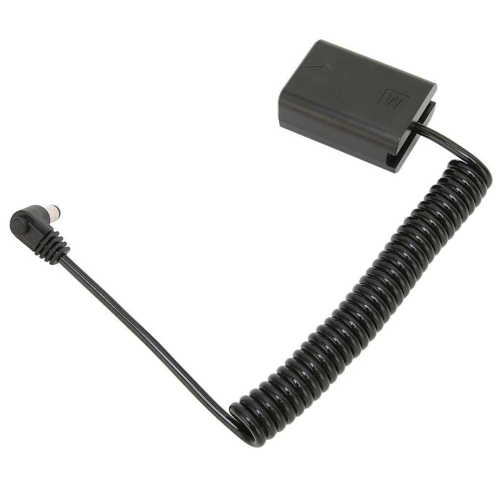 Муфта постоянного тока NPFW50 Полное декодирование Адаптер кабеля питания с муляжом аккумулятора с пружинной соединительной линией для Sony A7 A7R A7S A7II