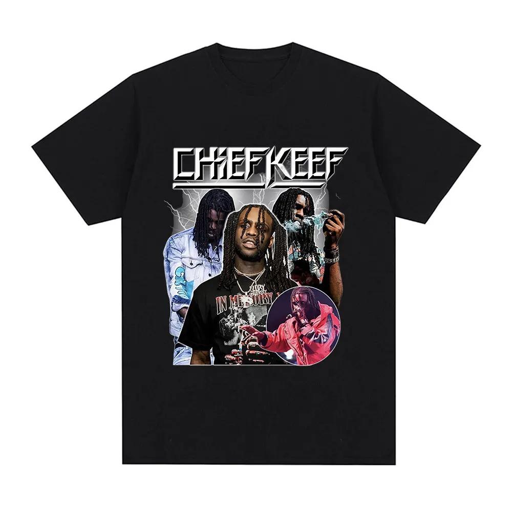 Rapper Chief Keef for President T Shirt Unisex Fashion Short Sleeve Tshirt Aesthetic Vintage 100 Cotton Tshirts Streetwear