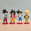 Фигурки Dragon Ball Саян Гоку Мини Аниме Фигурка 20 Стилей Игрушки Аниме Модели Для Детского Дня Рождения Украшение Автомобиля